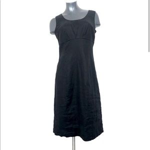 Boden Black Linen Dress